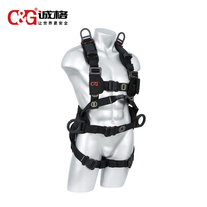 5掛點(diǎn)6調(diào)節(jié)點(diǎn)全身式安全帶-絕緣防電弧FA50607-ArcD