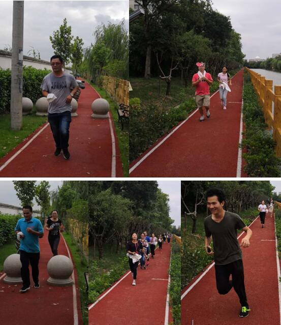 看這一個個可愛的同事們，跑的多輕盈！